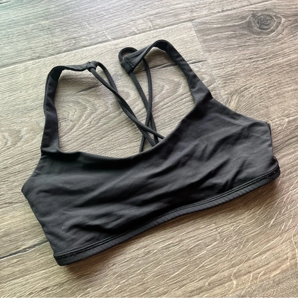 Lululemon Black Sports Bra